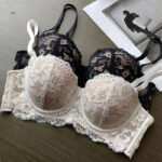 Women 1/2 Cup Lace Push-Up Bra | WB001